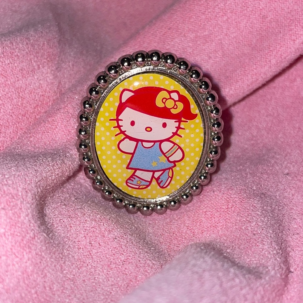 Sanrio Hello Kitty adjustable ring. ‘09